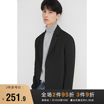 (Chu grid) Japanese casual small suit men handsome 2020 Autumn new men a button suit jacket