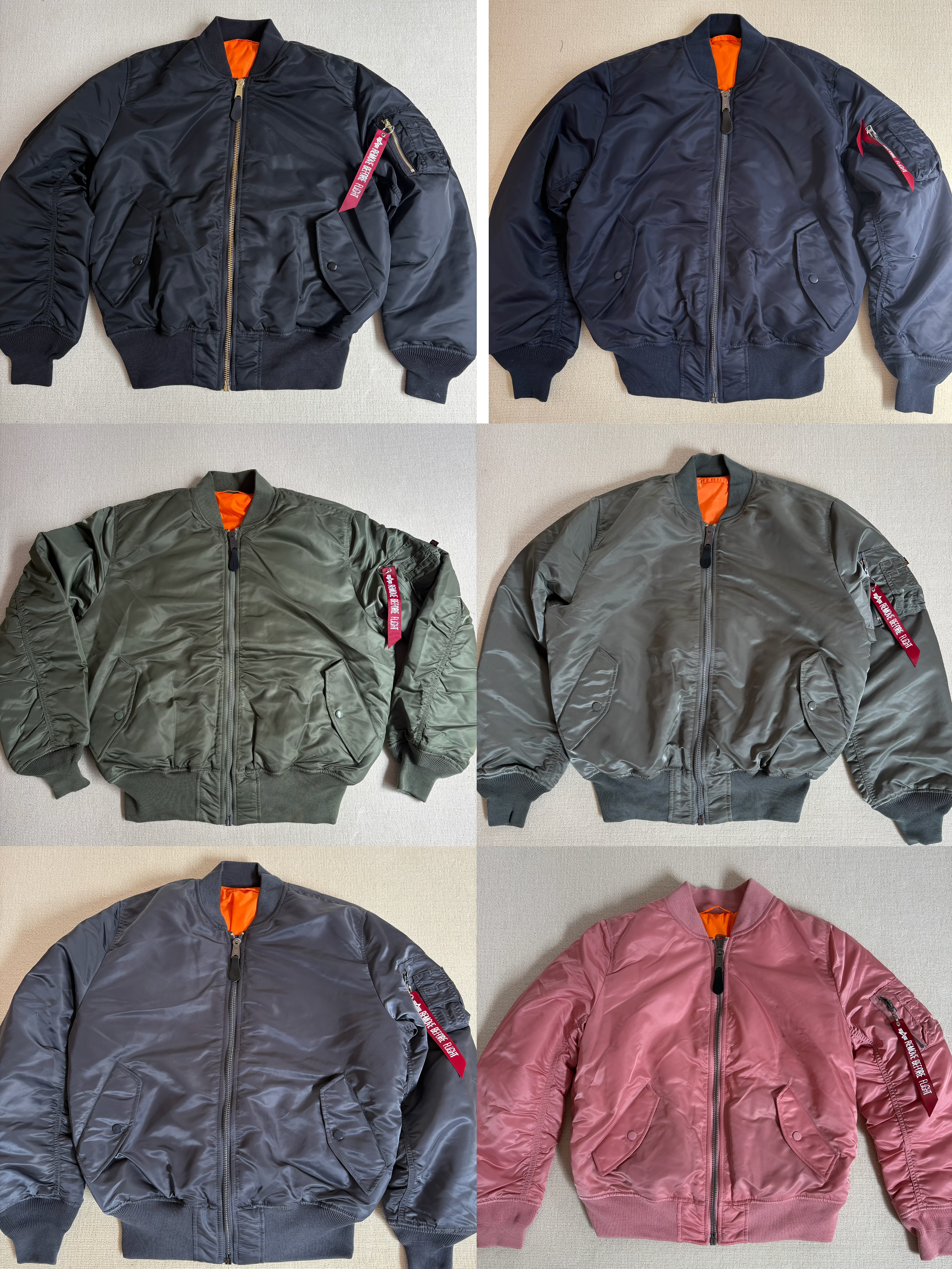 Куртка-бомберы MA-1 Heritage от Alpha Industries MA1 Flight Jacket
