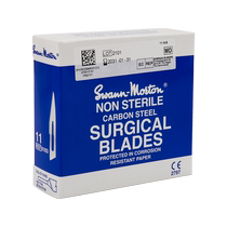 Великобритания Swann-Morton blade 3#系列15号10A号11号 нержавеющая сталь Shank Circuit Kboard Paper Paper Gewelety Denture shave off edge mobile phone sticker