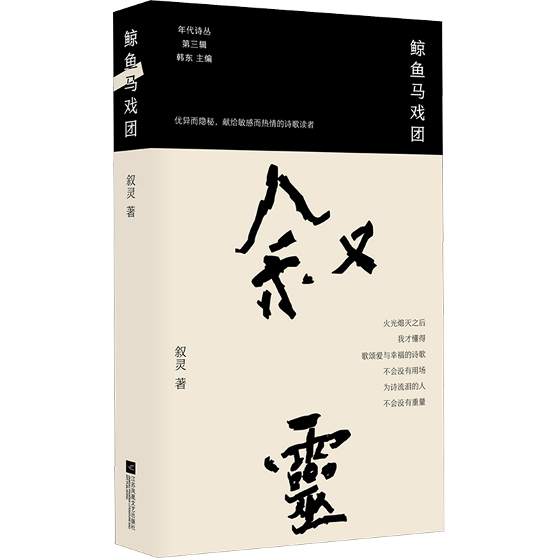 雨中鹰及其他诗选正版诗歌文学书籍叙灵现当代诗集江苏凤凰文艺