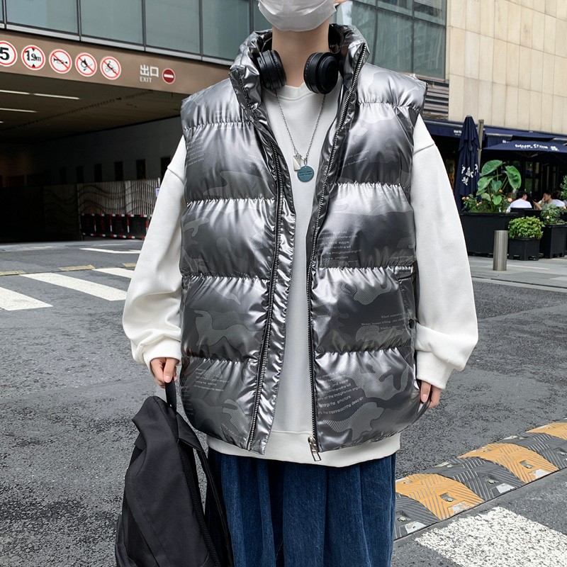 BAUKAJI (recommended by King Ness) 2021 new men's autumn and winter padded vest