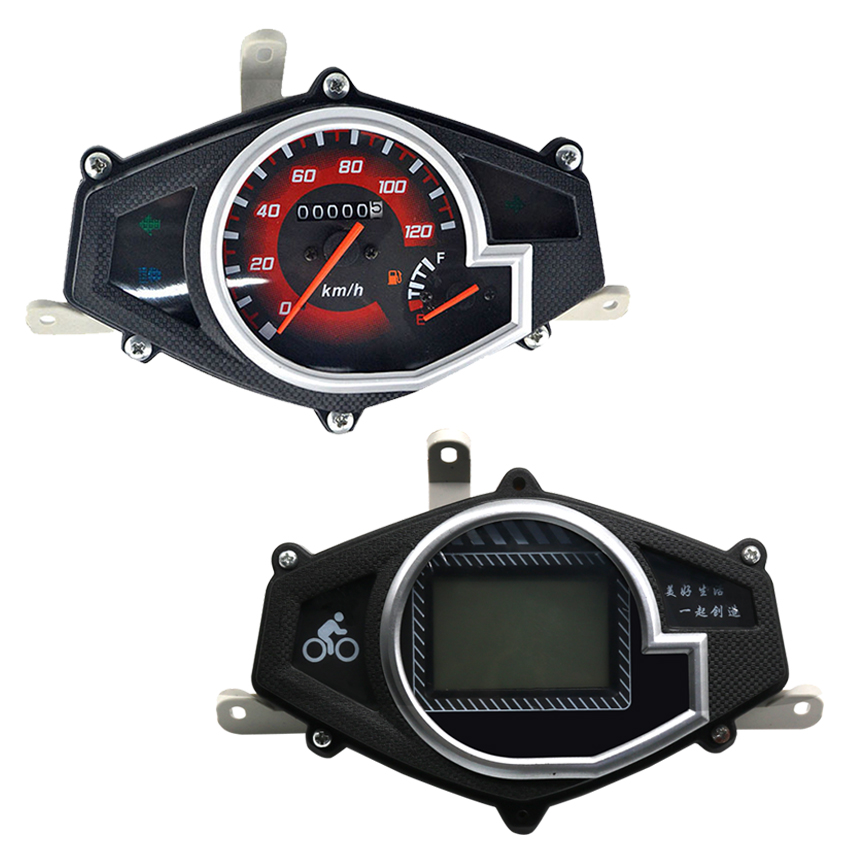 War speed electric locomotive instrument panel modified LCD 72V ghost fire third generation war speed locomotive instrument assembly transparent protective shell