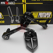 Suitable for Sanyang DRG150 158 rearview mirror black Mamba motherland Bafengte handlebar mirror handlebar mirror modification accessories