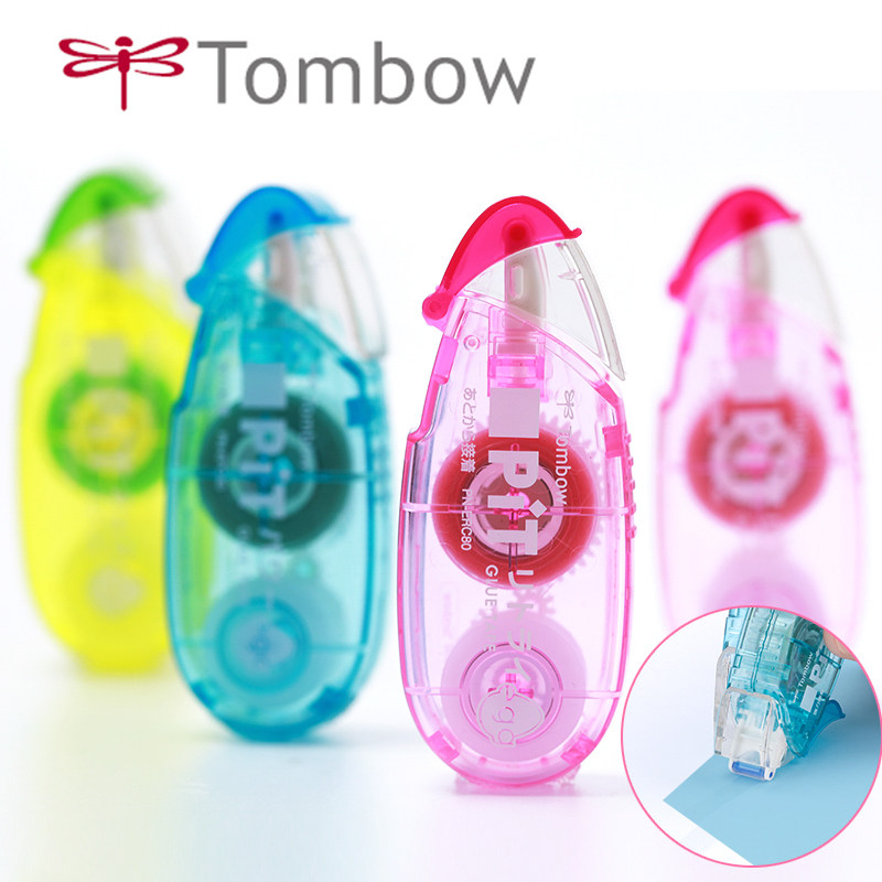Japan TOMBOW dragonfly high viscosity creative transparent handmade double-sided tape correction tape with strong fixation