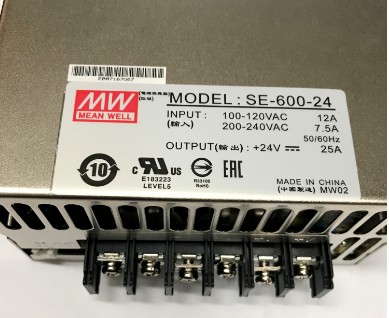 Taiwan MEAN WELL switching power supply SE-600-24220VAC to 24VDC 25A 600W brand new - Taobao