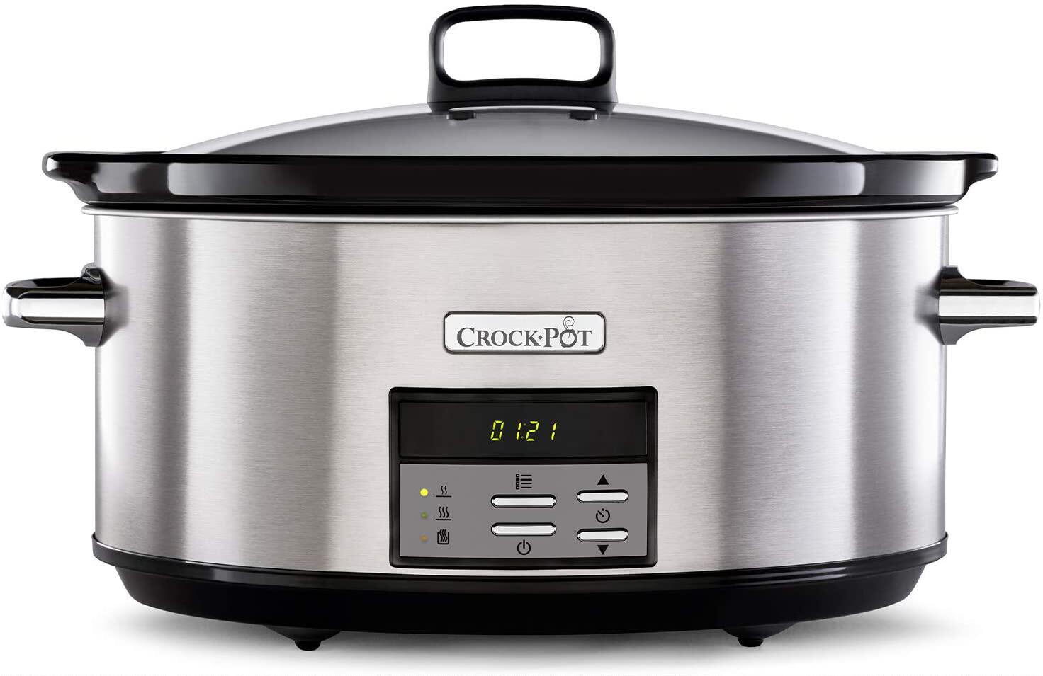 German Crock-Pot digital slow cooker CSC063X with 7 5 litre capacity