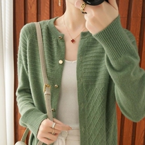 DonLevia ~ 2021 Early autumn new cashmere sweatshirt light and luxurious with a cavity tone core single