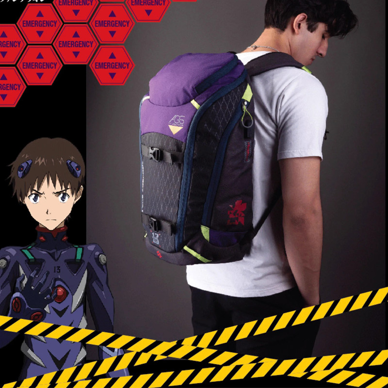 Eva Neon Genesis Evangelion No. 13 Joint Pain Bag for Men and Women Large Capacity Trendy Brand Decompression Versatile Backpack
