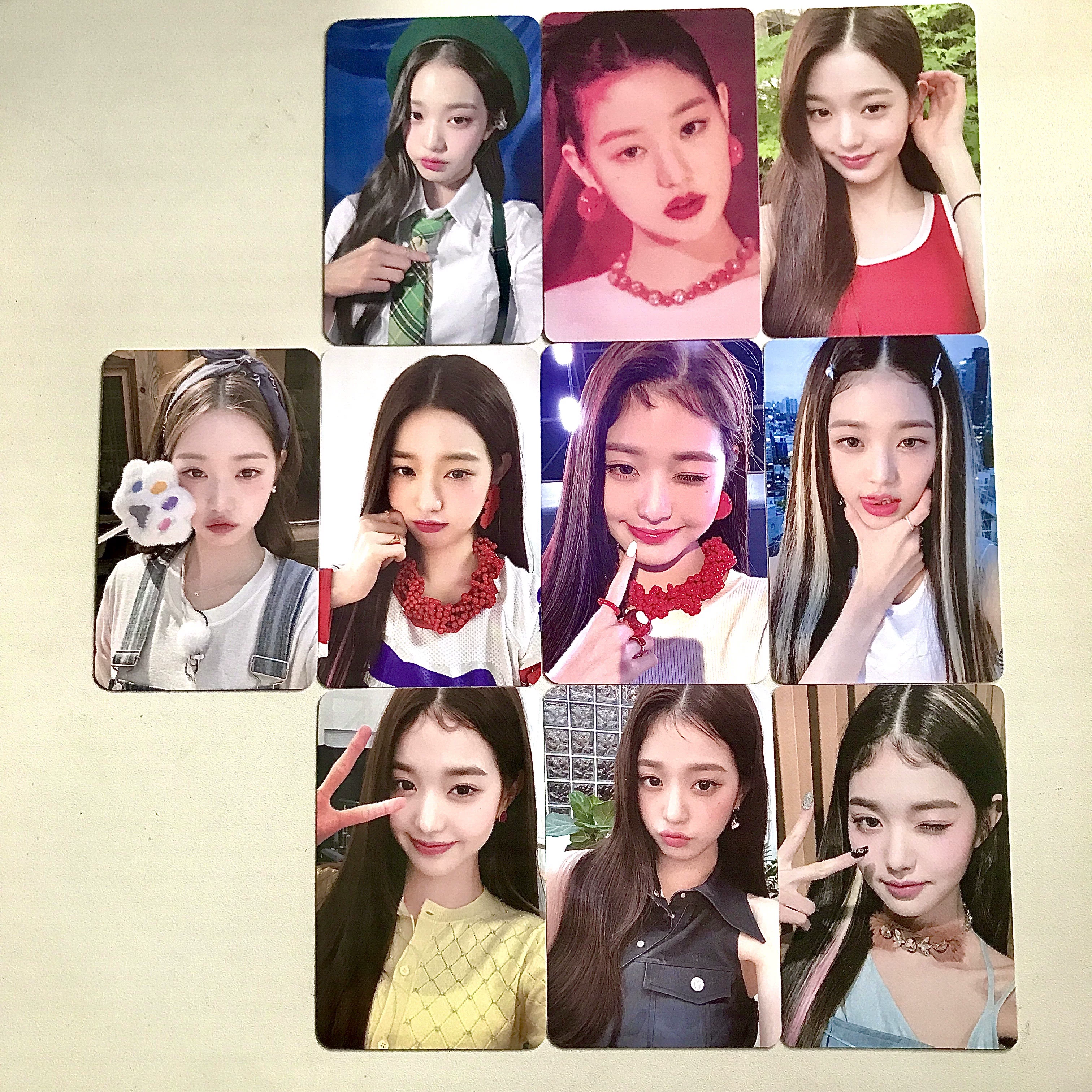 [Подлинно на складе] У меня маленькая карта Картер Чжан Юаньин Коллекция WONYOUNG Маленькая карта Картер