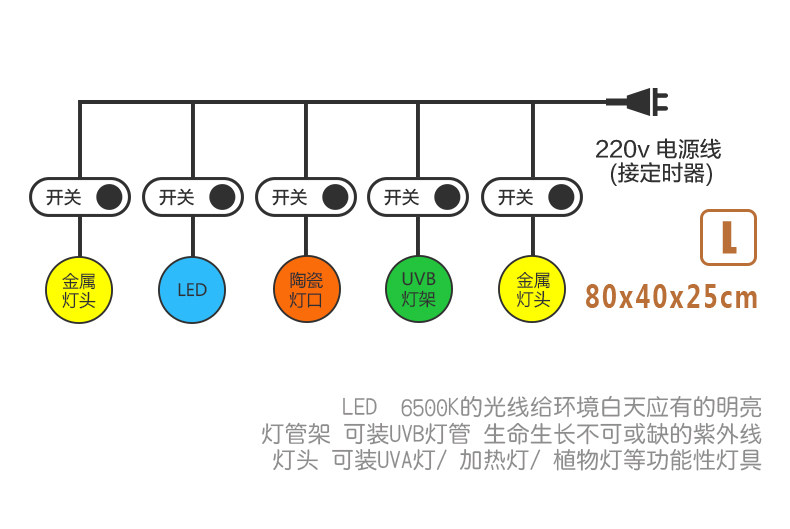 Аксессуары для рептилии 乌龟水龟缸别墅橡木实木水陆缸 黄缘陆龟半水龟景观套装套餐 Mzoocage