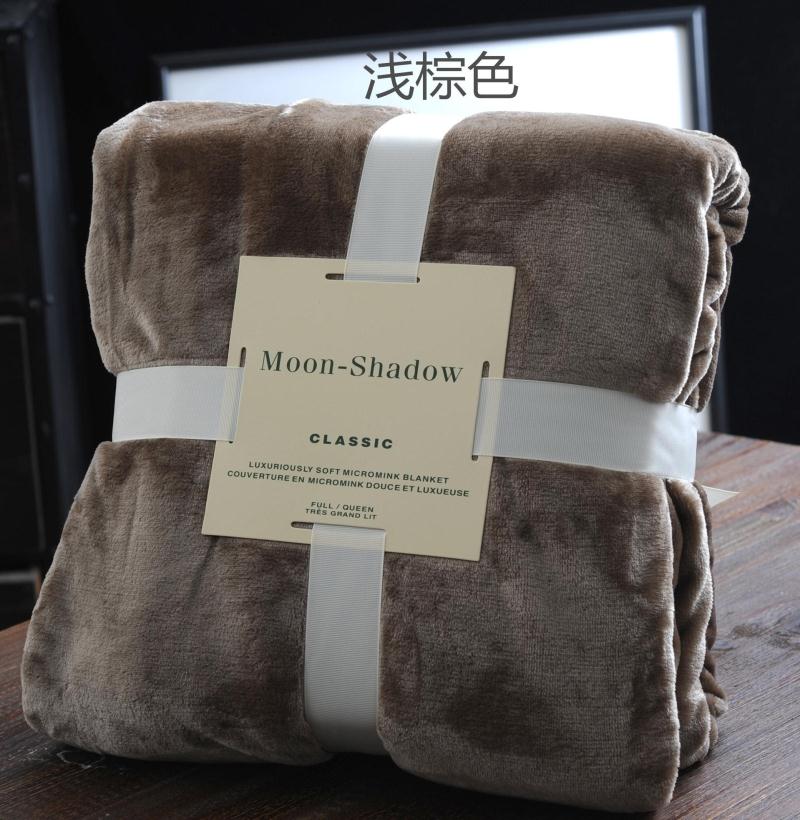 Mùa đông dày flannel san hô fleece chăn chăn sheets sofa chăn đóng dấu bằng văn phòng giản dị chăn