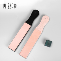 Double-sided sharpening board sharpening paste leather swing knife board Leather cutting knife sharpening board diy handmade leather grinding tool