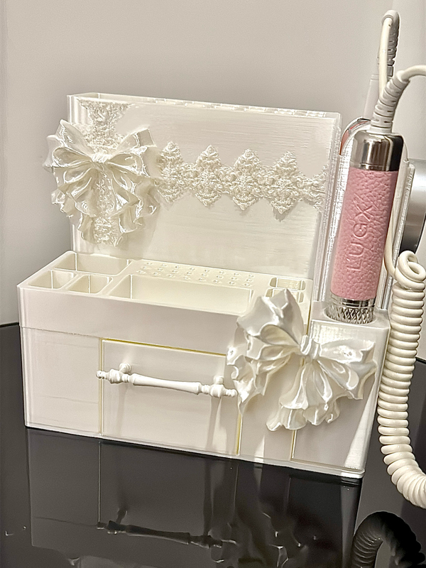 Yitong | Original 3D Printed Nail Art Desktop Storage Box Pen Holder Grinder Storage Star Model Compatible with Luo Juesi