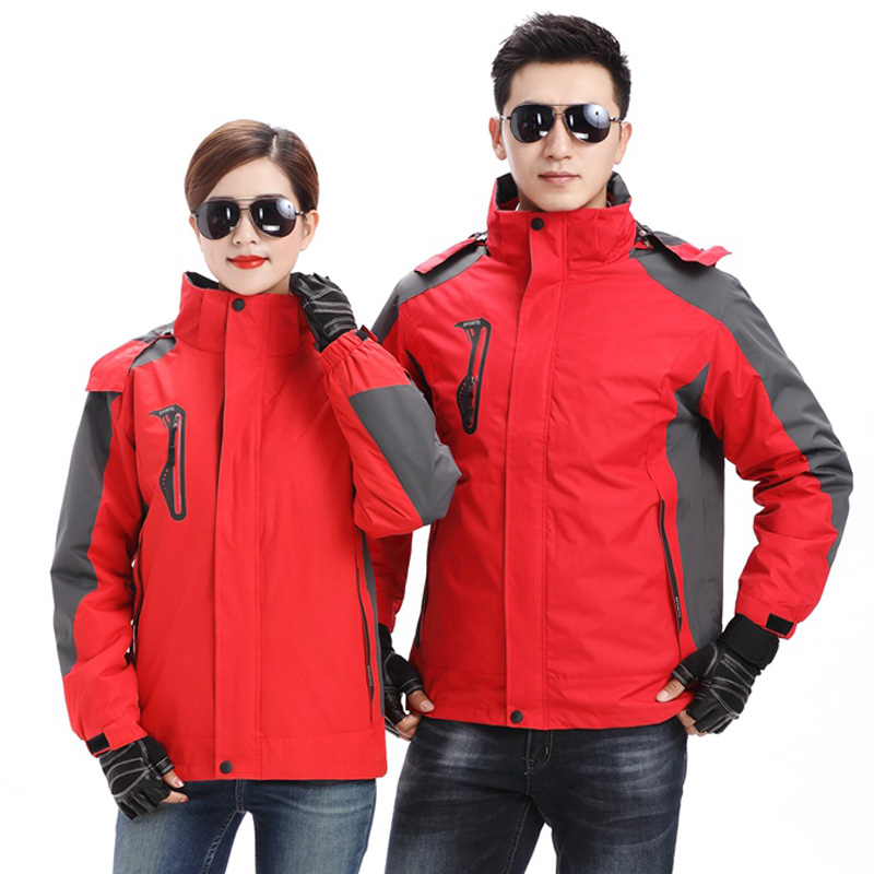 Stormcoat sửa chữa tùy chỉnh tự động takeaway bông quần áo lạnh ngoài trời quần áo có thể được gỡ bỏ quần áo làm việc ấm bông quần áo in chữ