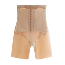 Belly control pants for women to close tummy postpartum plus size body shaping waist butt lift pants buttocks shaping safety underwear thin bottoming