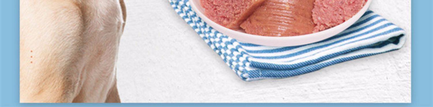 Собака закуски 顽皮宠物零食狗狗罐头金毛法斗营养主食肉泥浓汤拌饭专用湿粮狗粮 Wanpy