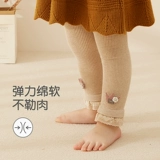 Бархатные детские осенние леггинсы, хлопковые демисезонные штаны