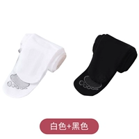 Белый+черный [моделирование маленькой маски для ног]