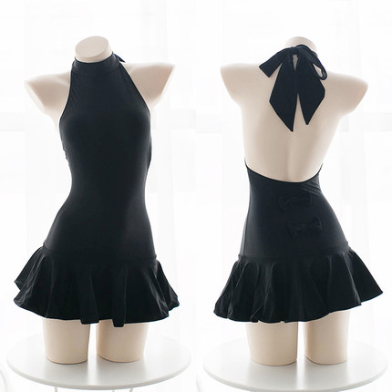 七了个三 动漫COS二次元Fate吾王saber cos 死库水泳装泳衣有胸垫-tmall.com天猫