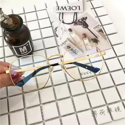 G Zhou Yangqing Luo Zhixiang same Net Red fashion big frame Irregular Frame