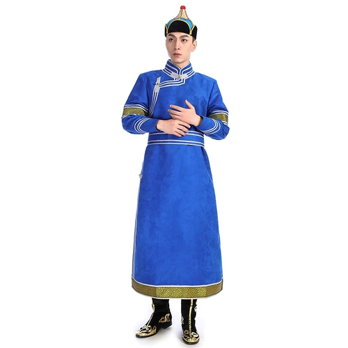 Мужская монгольская одежда имитация таблетки оленя