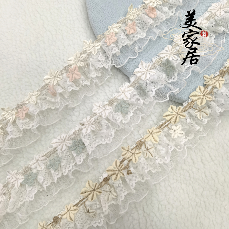 Curtain Lace, Lace Trim, Decorative Edge, Embroidered Water-Soluble Home Textiles, Matching Skirt Trim, Patchwork Accessories, Handmade DIY Curtain Lace, Lace Trim, Decorative Edge, Embroidered Water-Soluble Home Textiles, Matching Skirt Trim, Patchwork Accessories, Handmade DIY