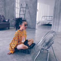 Cold Grand Lady Custom Men and women Childrens autumn clothes BAO WEN pure cotton long sleeve sweatshirt T-shirt foreign air slapped bottom blouses for parent-child