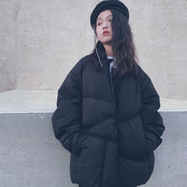 Cold bridesmaids custom men and women childrens autumn and winter warm down clothes in long style jacket national standard 90 duck suede parent-child