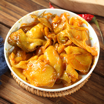 Friend Spring Spicy Dish 70g * 5 Bag Squeezed down Rice Vegetable Salty Pickled Vegetable Silk Guangxi Special Sauce Pickle Pickle Pickled Vegetable head