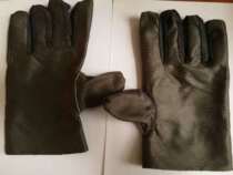 Canvas gloves Velvet anti-thorn labor protection gloves Oil-proof warm gloves Welding gloves