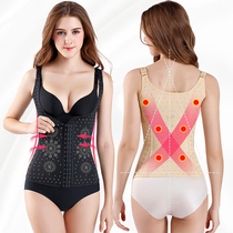 Autumn and winter belly-closing top waist shaping vest split bondage body clothing waist-closing top waist shaping underwear thick