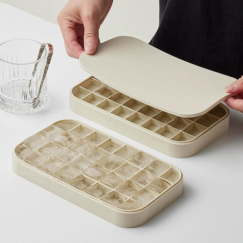 米立风物 Творческий мягкий силиконовый кубики льда Iced Ice Box Home Дополнительная пищевая коробка замороженное со льдом артефакт
