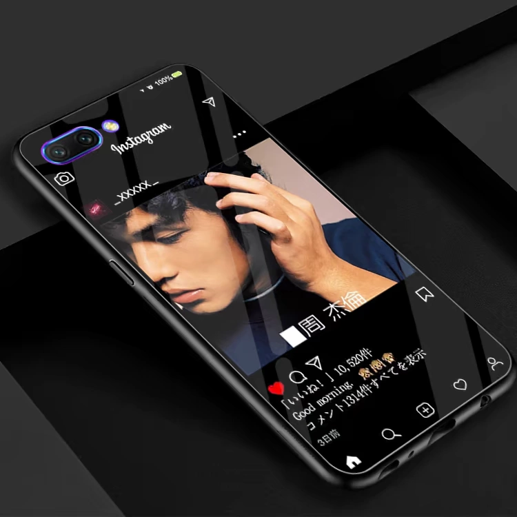 Điện thoại di động Huawei vinh quang v20 vỏ kính v10 / 9 / v8 / chơi dây buộc gương Jay Chou album có cùng đoạn văn xung quanh - Trình phát TV thông minh