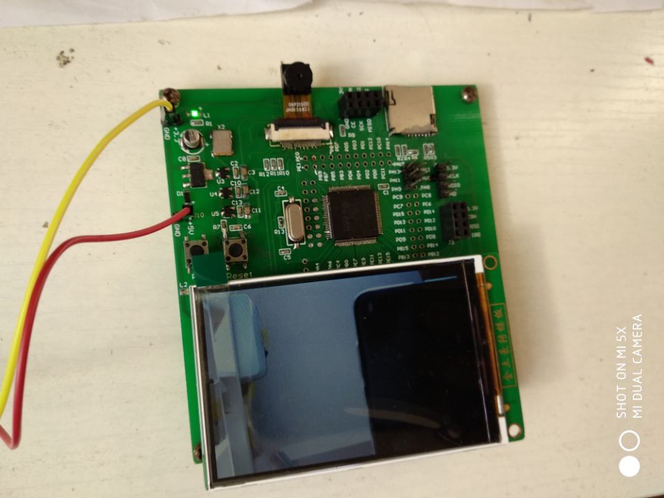 STM32F407 OV2640 SD card storage provides source code schematic PCB file