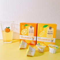 Grapefruit Tea Green Tea Garden honey fruit tea Korean original imported small package tea beverage honey lemon tea drinking