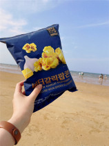 Butter garlic popcorn corn pellet snacks South Korea imported puffed food bags puffed pursuit drama Leisure