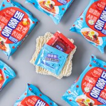 South Korean noodles fresh noodles noodles sweet and sour noodles farmers Korean sweet and spicy noodles single bag North Korean cold noodles 6 bags