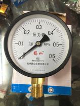 6 kg pressure Hangzhou Guanshan Instrument Co Ltd Y-100 water pressure gauge Hangzhou Heshan barometer 0 6mpa