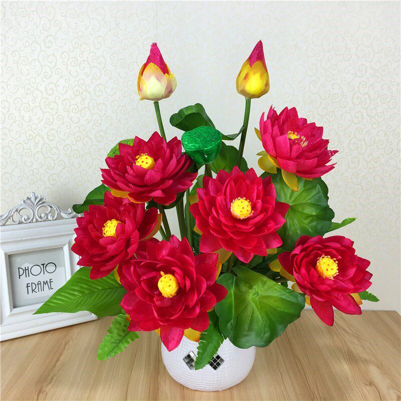 Fake flower pot plant indoor plant decoration Simulation small bonsai plastic pot flower decoration ornaments grain fake grass