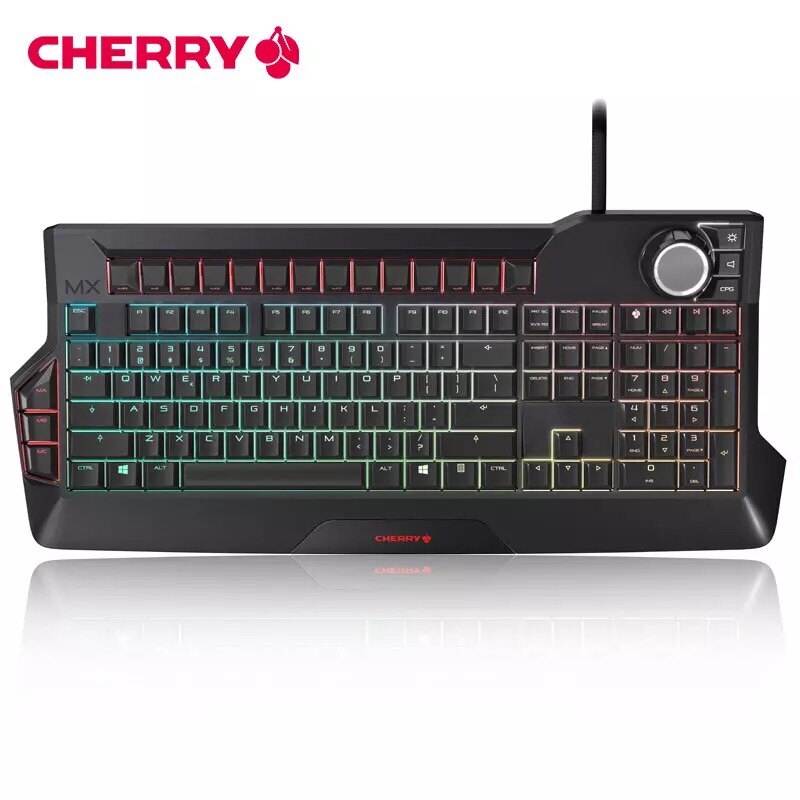 Cherry Cherry MX9 0 Electric Race Game Cashless RGB Backlit Mechanical Keyboard Black Shaft Green Shaft Tea Shaft Red Shaft-Taobao