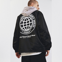 FASHION Coach Jacket Sports Top Jacket bboy Dancing Street Hip Hop Leisure Sports Style Men and Women Winter