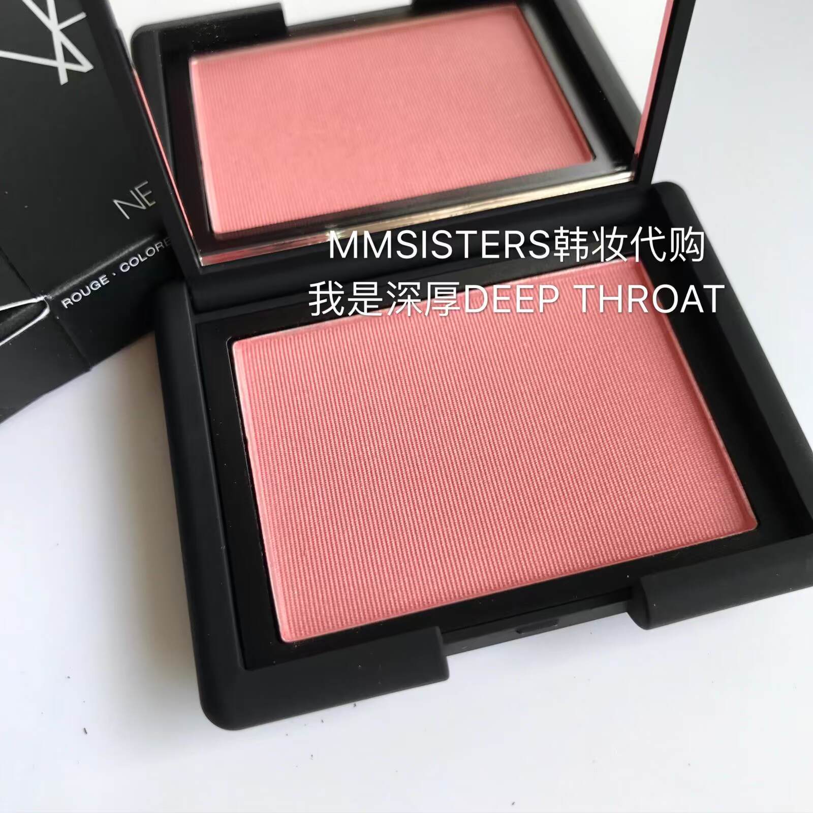 NARS đỏ mặt rouge chói đỏ rực 4,8g4013 cực khoái ORGASM phấn má wet n wild