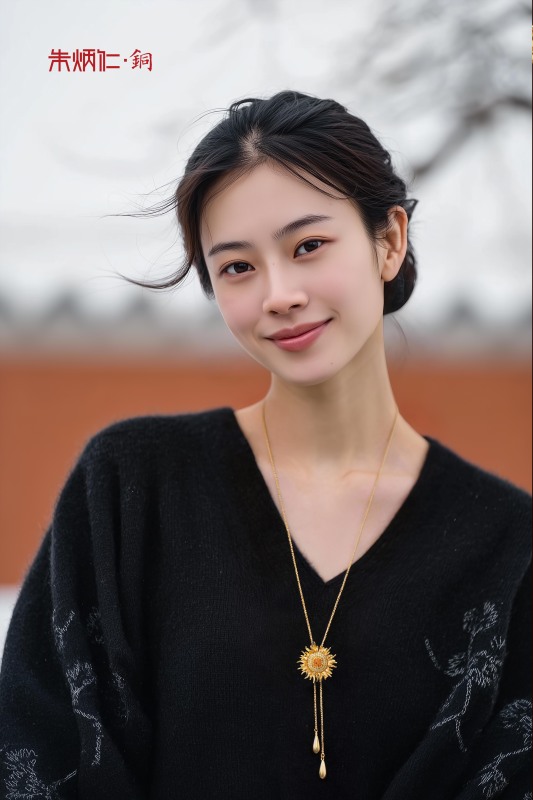 Burning Sunflower Sweater Chain Burning Sunflower Sweater Chain