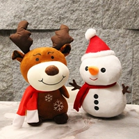 Пара (снеговик+сайя лось)