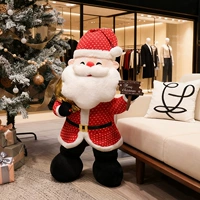 Красное платье 60см в белый горошек.