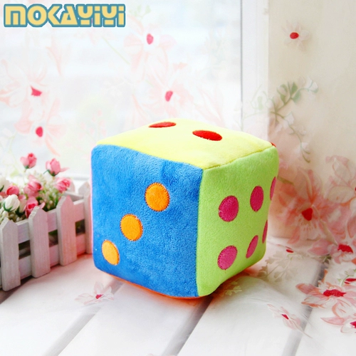 Игральные кости, плюшевая подушка, игрушка, детская цифровая кукла, учебные пособия