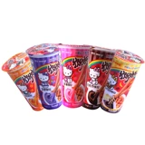 Meiji Xinxin Cup 50G Большая чашка для печенья полоса для печенья+погружение шесть детский день закуски 6 чашек бесплатной доставки