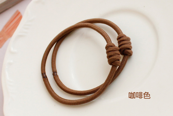 Hàn Quốc phụ kiện tóc tóc dây thừng tay dây phiên bản Hàn Quốc của dải tóc cao su ban nhạc bao da bền phần tốt headband tóc vòng - Phụ kiện tóc dây cột tóc dễ thương cho bé