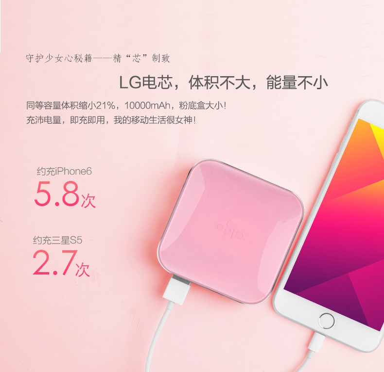 Patriot sạc kho di động nhỏ gọn 10000 mAh di động tùy chỉnh dễ thương chính hãng dung lượng lớn - Ngân hàng điện thoại di động sạc dự phòng loại nào tốt