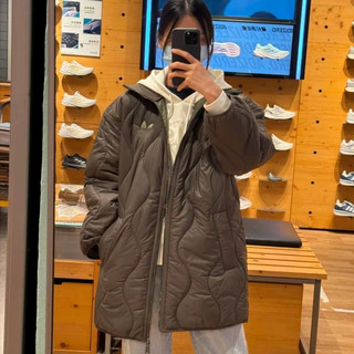 Adidas clover women's warm cotton jacket